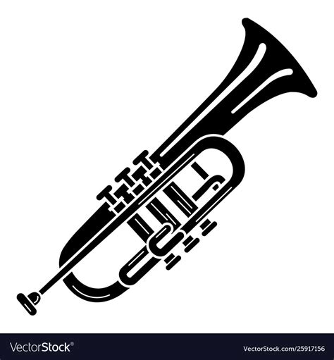 trumpet vector